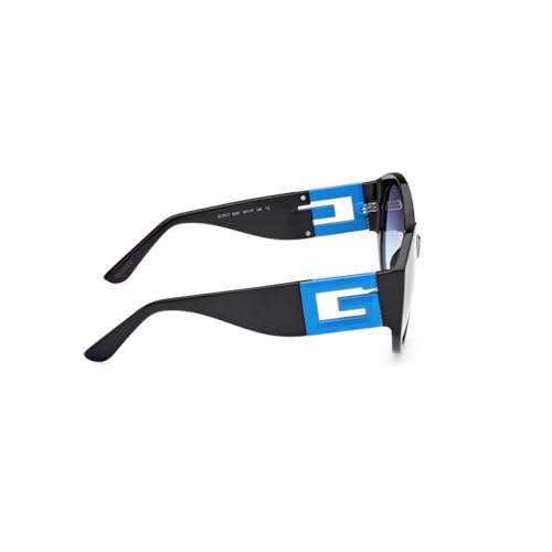 Guess 100% UV protecetd | Gradient | Large | Full Rim | Oval | Frame: Black | Lens: Blue