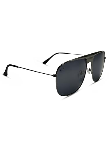 Men Aviator Metal Frame UV-Protected Sunglasses