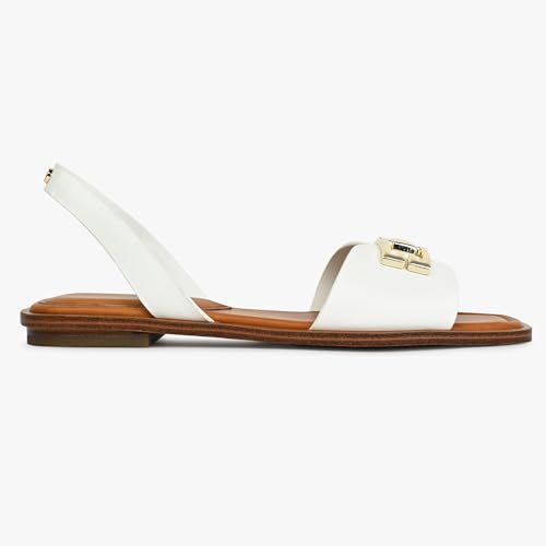 Aldo Agreinwan Women's White Flat Sandals