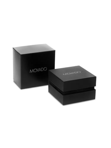Movado Bold Swiss Qtz Grey Round Dial Women's Watch- 3601283