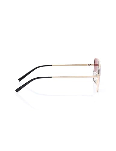 Fastrack Polarized Geometric Sunglasses for Unisex (Small)