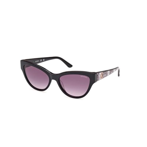 GUESS 100% UV protecetd | Gradient | Large | Full Rim | Cat Eye | Frame: Black | Lens: Grey