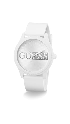 Guess Analog White Dial Men's Watch-GW0780G1