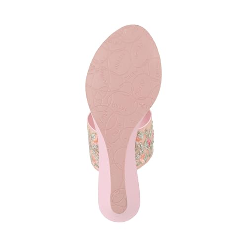 Metro Women Pink Ethnic Wedge Heel Sandal UK/3 EU/36 (32-581)