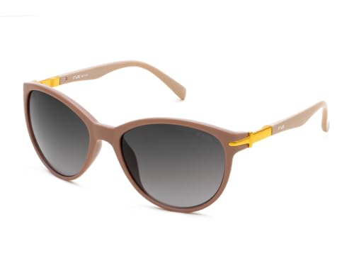 IRUS Women Oval sunglasses | 100% UV protection | Medium Size | Grey Gradient Polycarbonate lens