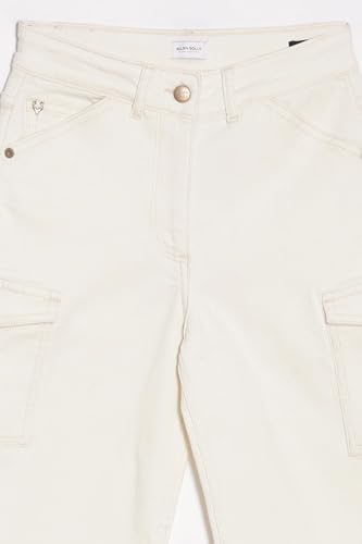 Allen Solly Girl's Regular Jeans (AGDNEWLFE19758_Beige