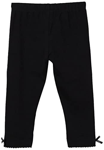 Max Girl's Regular Fit Mid Rise Capris (M22CLG21_Black_7-8Y)