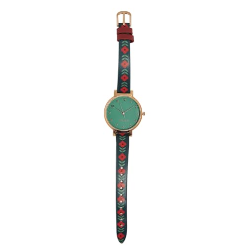 TEAL BY CHUMBAK Round Dial Analog Hand Watch for Women, Gifts for Women/Girls/Ladies, Stylish Fashion Watch for Casual/Work