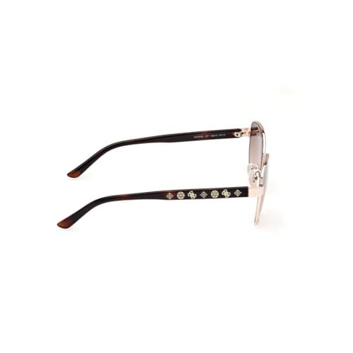 GUESS 100% UV protecetd | Gradient | Medium | Full Rim | Pentagon | Frame: Gold | Lens: Brown