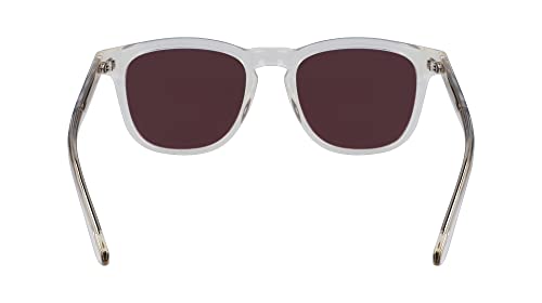 Calvin Klein Unisex Brown Lens Crystal Rectangular Sunglasses With 100% UV Protection