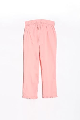 Allen Solly Girl's Regular Casual Pants (AGTFELWF380570_Peach
