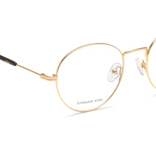 FILA eyewear for Unisex with Gold Stainless Steel frame