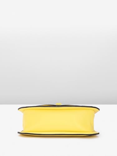 Fastrack Solid Envelope-Style Mini Sling Bag for Women, Girls and Ladies | with Flap Button Closure