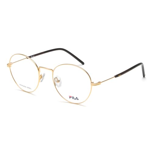 FILA eyewear for Unisex with Gold Stainless Steel frame