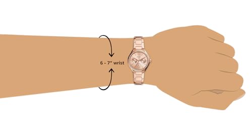 Fossil Eevie Analog Rose Gold Dial and Band Women's Stainless Steel Watch-BQ3721