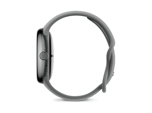 Google Pixel Watch 3 (45mm) — Matte Sage Case — Sage Green Strap — LTE
