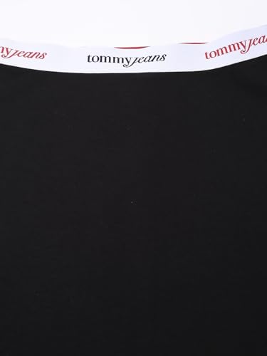 Tommy Hilfiger Slim-Fit Solid Mid Rise Skirt Black