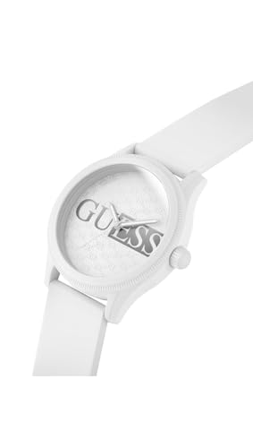 Guess Analog White Dial Men's Watch-GW0780G1