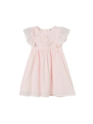 Max Girls Solid A-line Dress (Pink_2-3 Y)