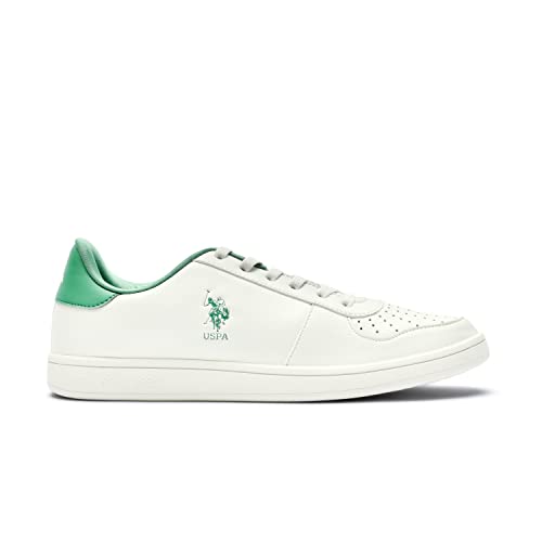 U.S. POLO ASSN. Tobias WHT Men Off White Sneaker -(UK7)(US8)(2FD24335A01)