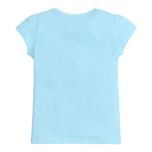 Hopscotch Girls All-Over Print T-Shirts - Pack of 5 In Multi Color for Ages 5-6 Years