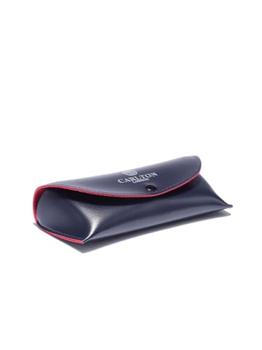 Carlton London Men Premium Polarised UV Protected Black Lens Silver Toned Rectangle Sunglasses