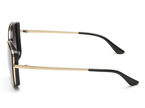 IDEE 100% UV protected sunglasses for Women | Size- Large | Shape- Butterfly | Model- IDS2813C1SG