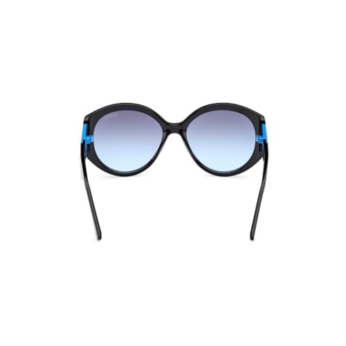 Guess 100% UV protecetd | Gradient | Large | Full Rim | Oval | Frame: Black | Lens: Blue