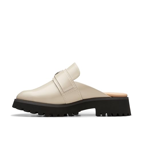 Clarks Stayso Free Ivory Leather