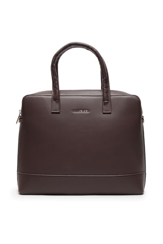 Van Heusen Womens Solid brown HANDBAG