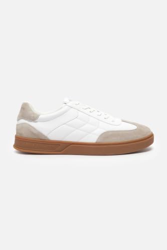 Louis Philippe_Mens_Casual_Off White & Light Grey_Sneakers_LYSSNSSFL10249_40