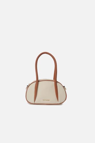 Women Beige Textured Casual Sling Bag