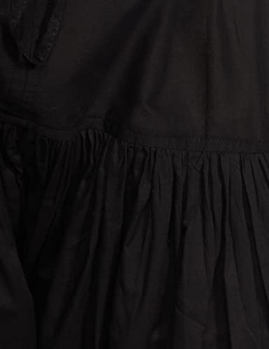 Max Women's Relaxed Fit Cotton Salwar Mid Rise Bottom (NOOSWCS21BLBLACK_Black_XL_Black_XL)