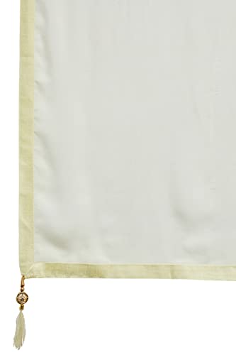 Soch Women Yellow Georgette Embroidered Gown (Yellow_XL)