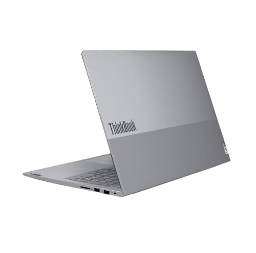 Lenovo ThinkBook 16 Intel Core 5 210H 14th Gen (8GB/512GB SSD/DOS/Fingerprint Reader) 16" WUXGA IPS 300 Nits Antiglare Thin & Light Laptop/Aluminium Top/Arctic Grey/1Y Warranty/1.7Kg, 21SHS00U00