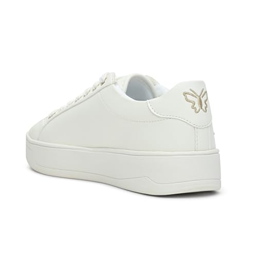 Aldo PEARLWINGA-IN100 Ladies White Flat Sneakers