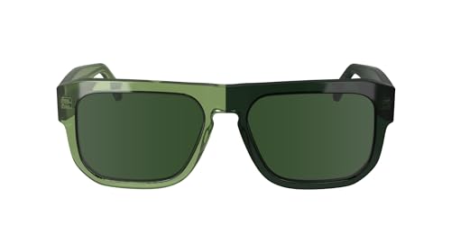 CALVIN KLEIN Men's CKJ24607S Sunglasses, Green to Dark Green, One Size, Green to Dark Green, One Size