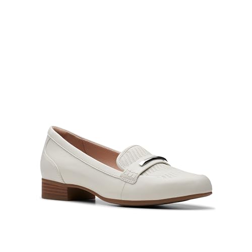 Clarks Juliet Aster Off White Lea