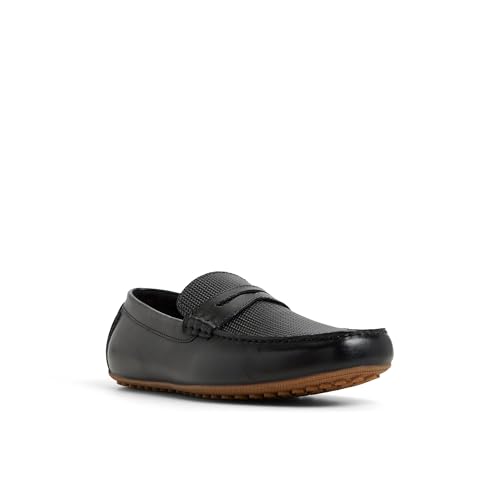 Aldo PUERTO-IN001 Men Black Moccasins