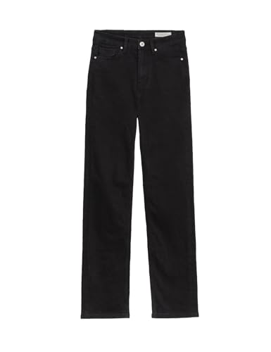 Marks & Spencer Sienna Supersoft Straight Leg Jeans Black