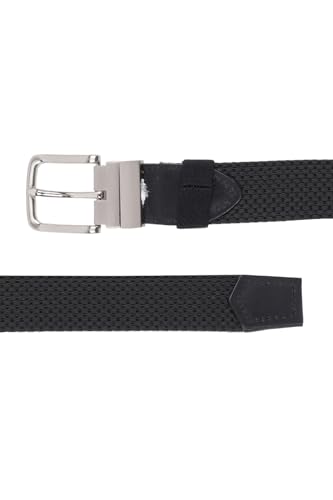 Allen Solly Men Grey Textured Casual Belt