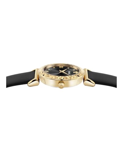 Versace Vegfa Mini Vanity mm 27 Black Dial Women Analog Watch- VEGFA0125