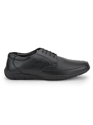 Liberty Mens AVN-61E Black Formal Shoes - 8 UK (42 EU)