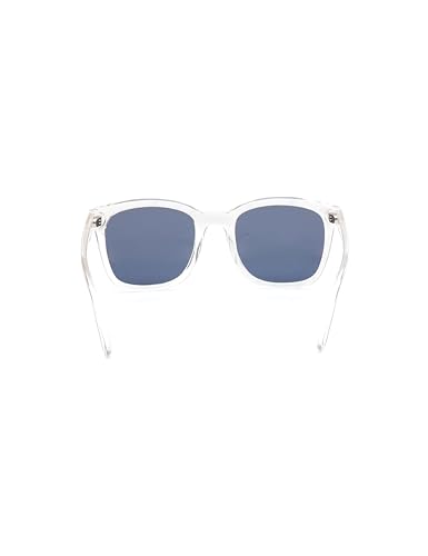 Fastrack Blue Square Plastic 100% UV Protected Sunglasses for Men and Women(P498BU4PV)