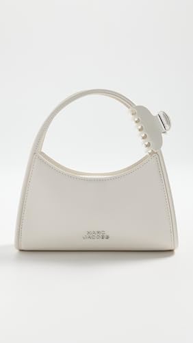 Marc Jacobs Women's The Claw Clip Crossbody Bag, Cotton White, One Size, Bag