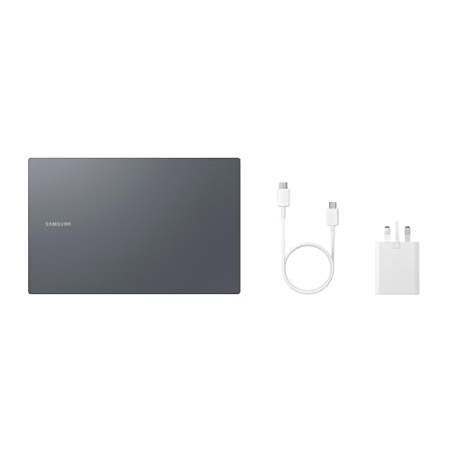 Samsung Galaxy Book4 (Gray, 16GB RAM, 512GB SSD)| 15.6" Full HD Screen| Intel i5 14th Gen 120U Processor| Windows 11 Home| MS Office 2021| Fingerprint Reader| Intel Iris XE Graphics| RJ45 LAN Port