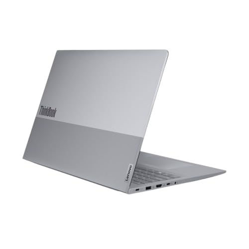 Lenovo ThinkBook 16 Intel Core 5 210H 14th Gen (8GB/512GB SSD/DOS/Fingerprint Reader) 16" WUXGA IPS 300 Nits Antiglare Thin & Light Laptop/Aluminium Top/Arctic Grey/1Y Warranty/1.7Kg, 21SHS00U00