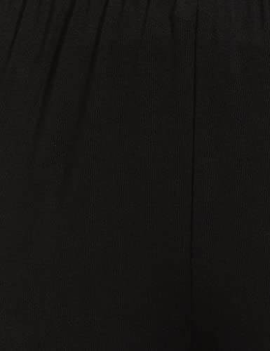 Max Women Solid Mid Rise Elasticated Regular Fit Churidar (Nooskc21Bl_Black_XL)