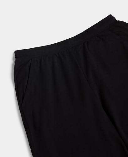 Jockey A158 Women's Super Combed Cotton Rich Straight Fit Wide Leg Pants_Black_L
