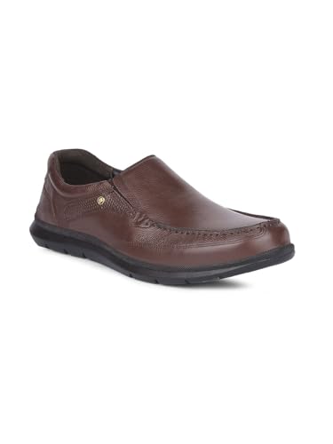 Bata Men Formal Slip On Shoes - Brown (6Uk)